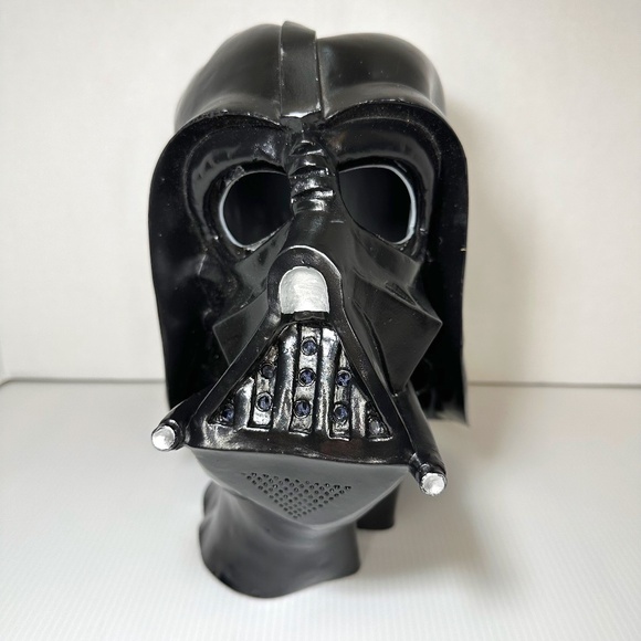 Vintage 1995 Darth Vader Star Wars Lucas Film Ltd. Full Head Latex Mask Rare